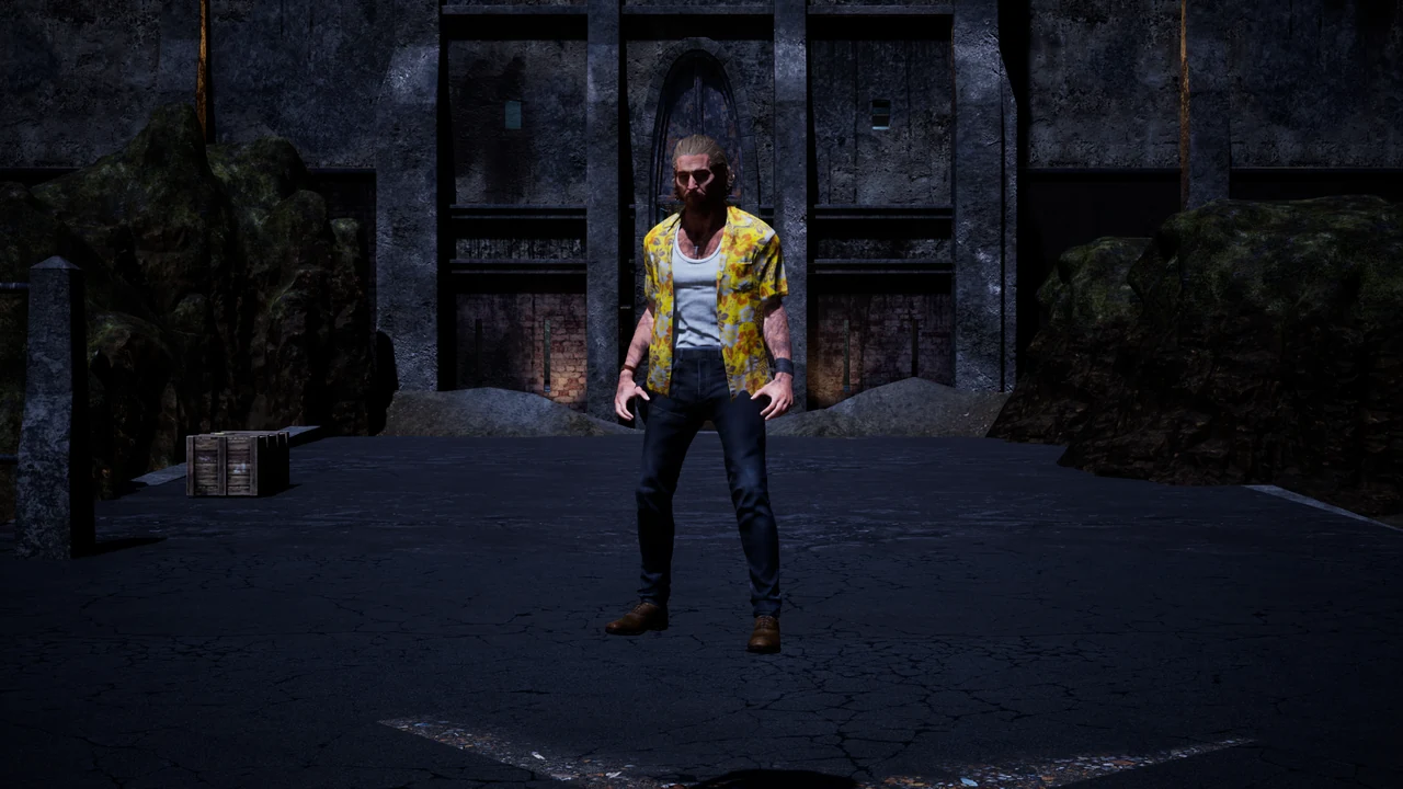 Christopher Vance, captured in Unreal Engine